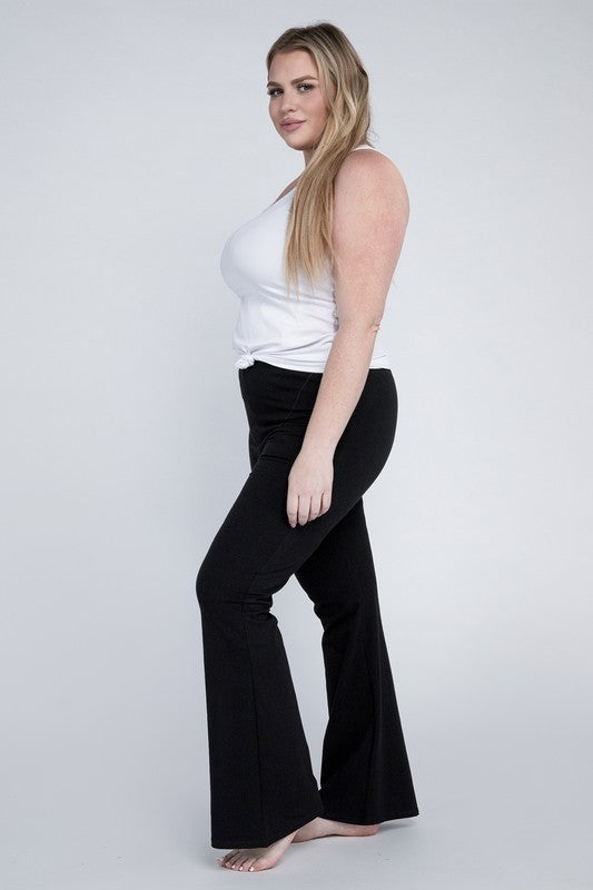 Plus Everyday Flare Bottoms **also in black, charcoal, eclipse, grey, and java