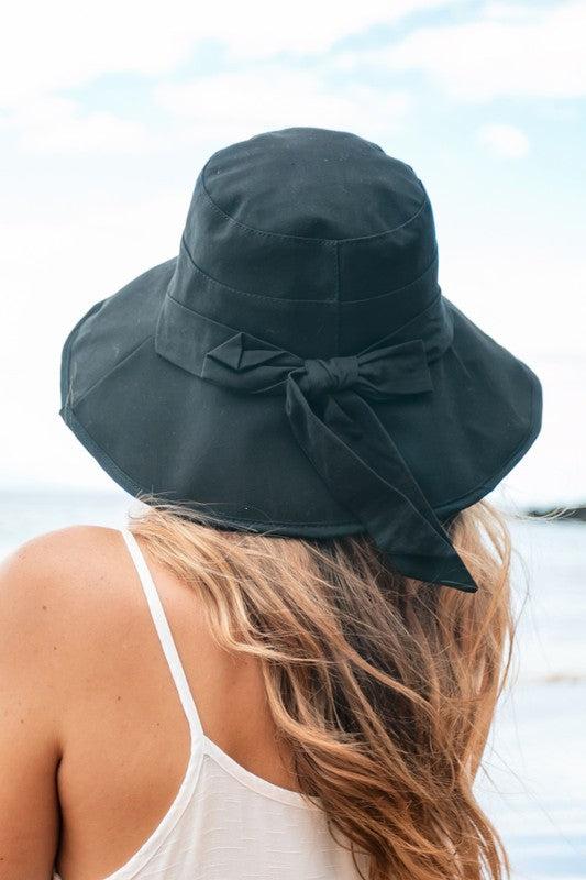 Aili's Corner Bow Accent Cargo Hats