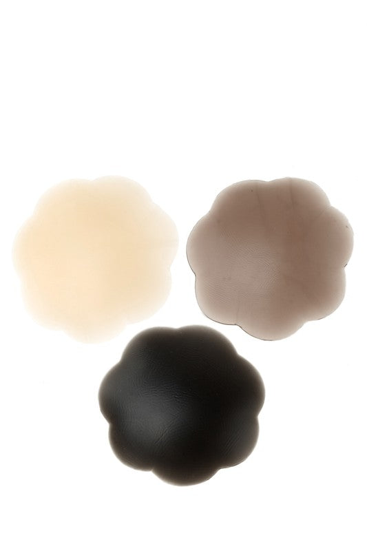 Icco Accessories Reusable Gel Breast Petals **available in black, mocha and nude