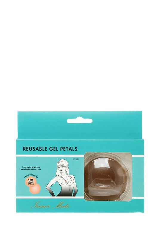 Icco Accessories Reusable Gel Breast Petals **available in black, mocha and nude