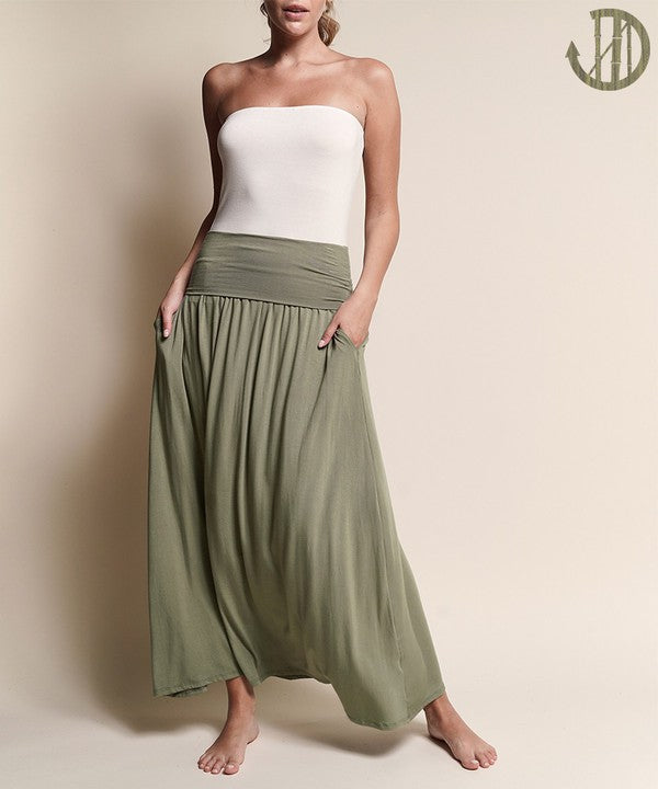 Fabina Bamboo Yoga Maxi Skirt