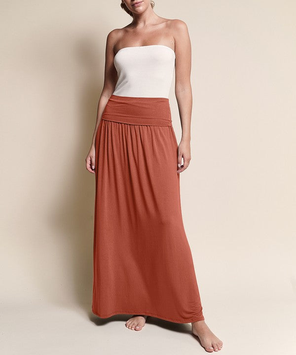 Fabina Bamboo Yoga Maxi Skirt