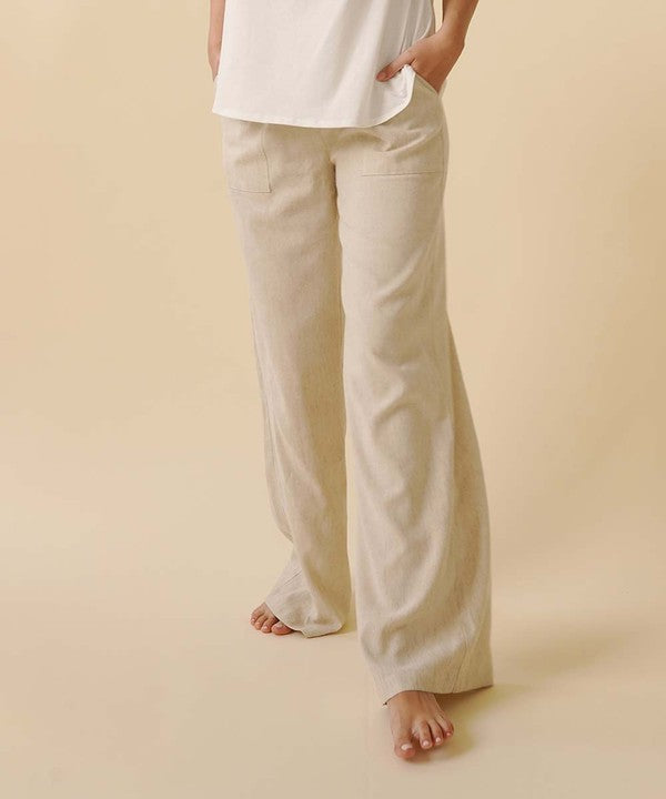 Fabina Bamboo Cotton Linen Pants