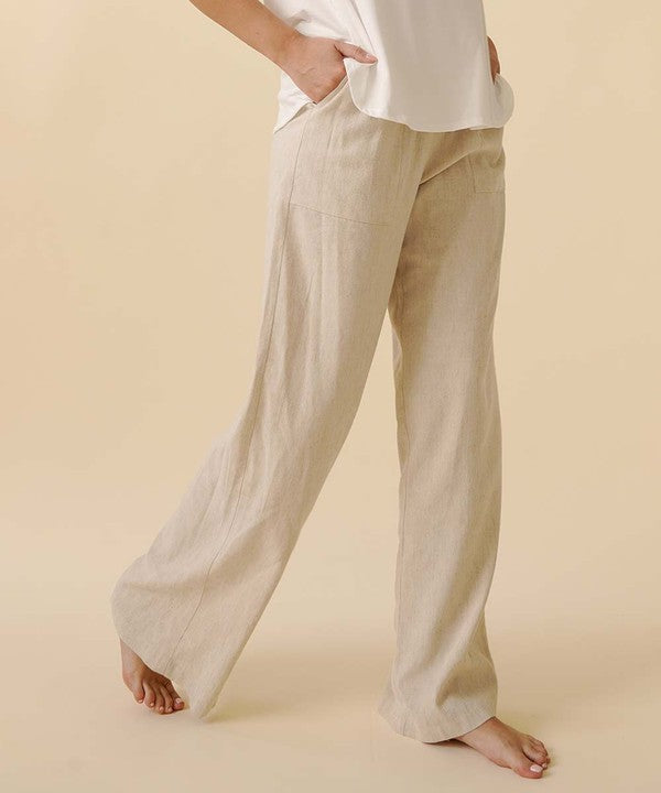 Fabina Bamboo Cotton Linen Pants