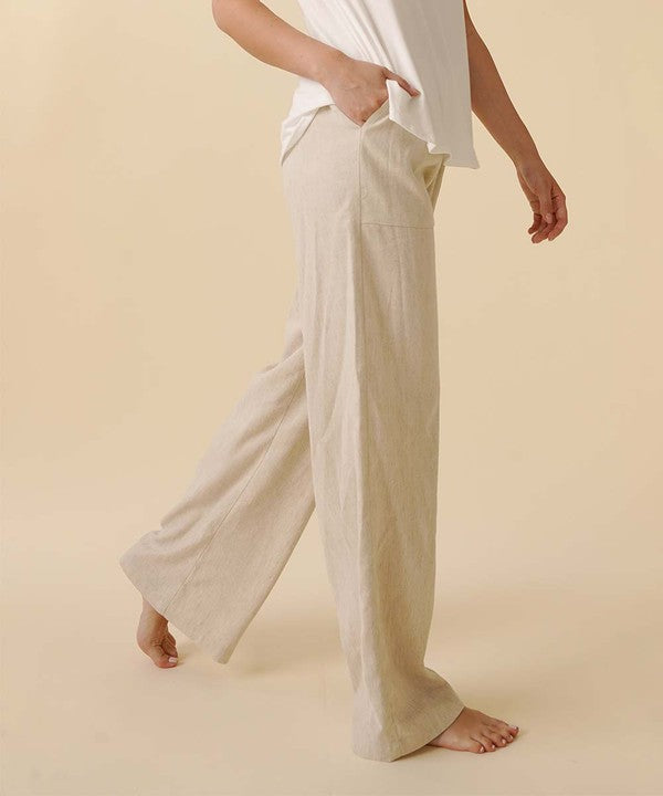 Fabina Bamboo Cotton Linen Pants