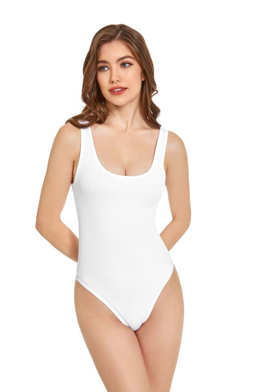 Annva USA Women Seamless Bodysuit **also in army green, black, royal blue, and white