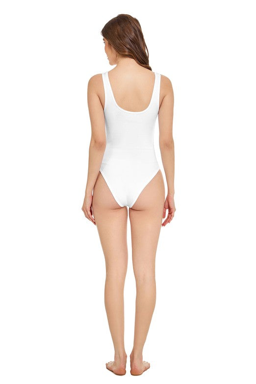 Annva USA Women Seamless Bodysuit **also in army green, black, royal blue, and white