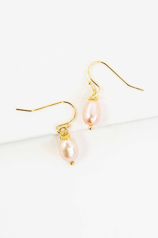 Lovoda Arca Pearl Hook Earrings