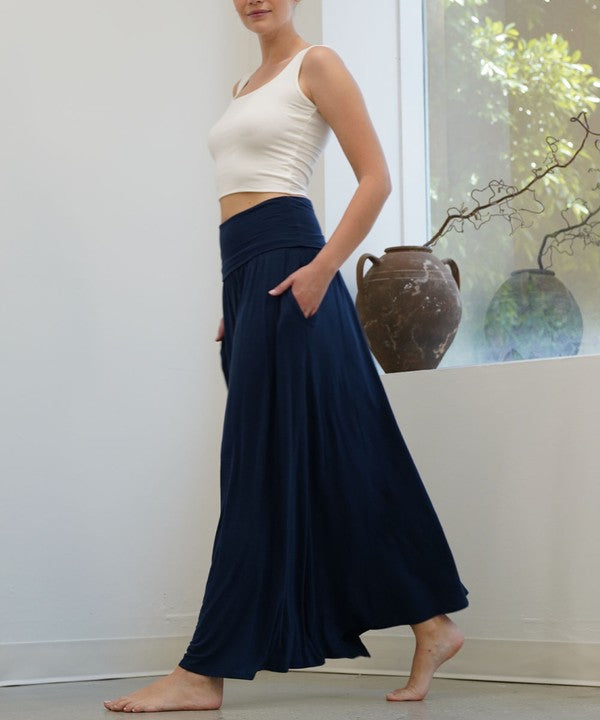 Fabina Bamboo Yoga Maxi Skirt