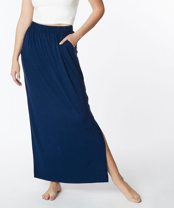 Fabina Bamboo Classic Maxi Skirt