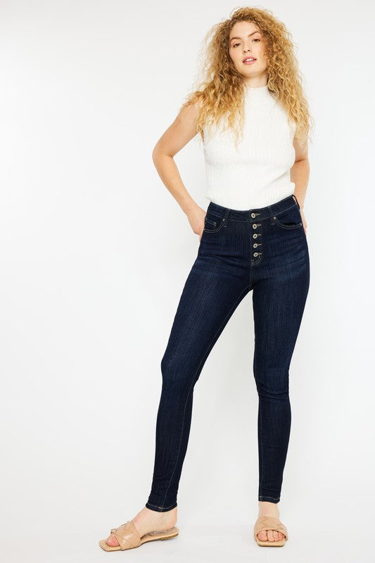 KanCan Curvy Fit High Rise Super Skinny Jeans