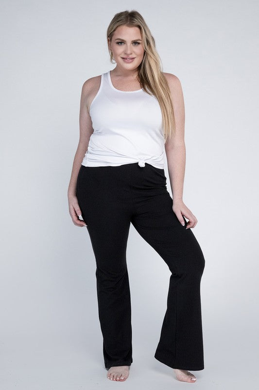 Plus Everyday Flare Bottoms **also in black, charcoal, eclipse, grey, and java