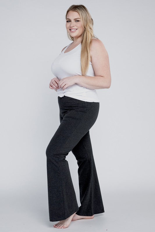 Plus Everyday Flare Bottoms **also in black, charcoal, eclipse, grey, and java