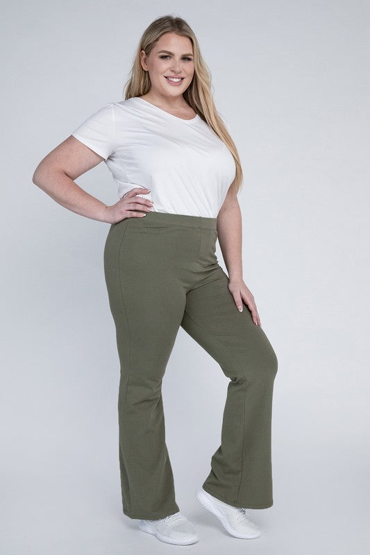 Plus Everyday Flare Bottoms **also in black, charcoal, eclipse, grey, and java