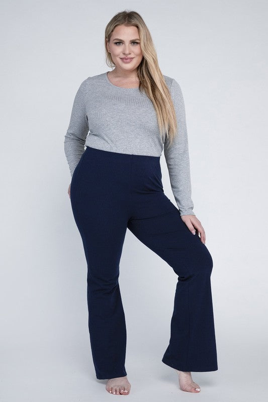 Plus Everyday Flare Bottoms **also in black, charcoal, eclipse, grey, and java