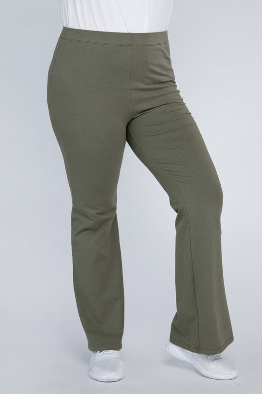 Plus Everyday Flare Bottoms **also in black, charcoal, eclipse, grey, and java