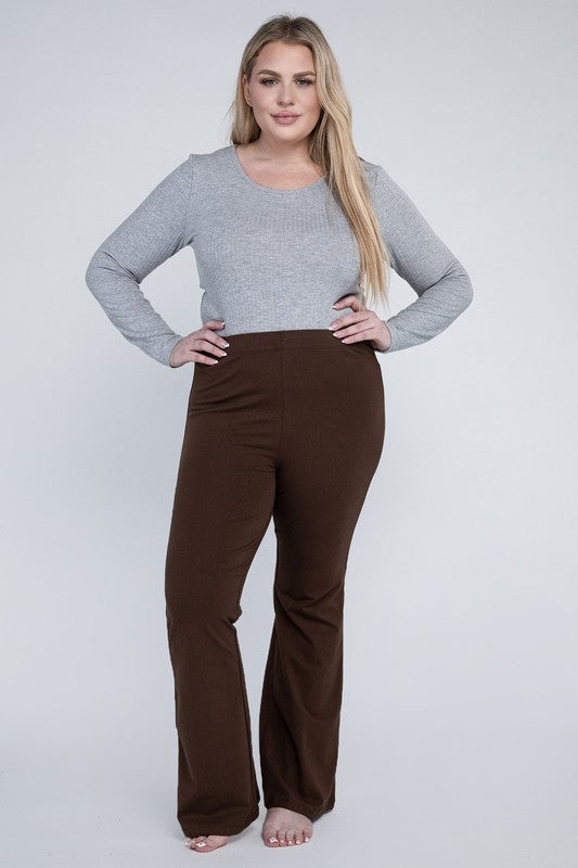 Plus Everyday Flare Bottoms **also in black, charcoal, eclipse, grey, and java