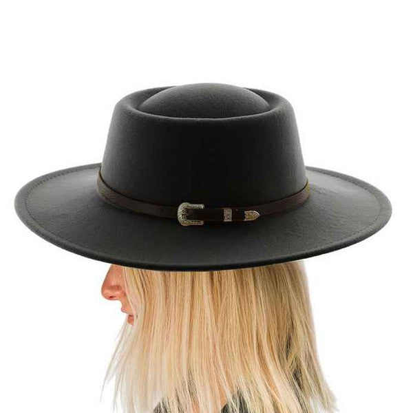 Eliison and Young Fall In Montana Belted Hat