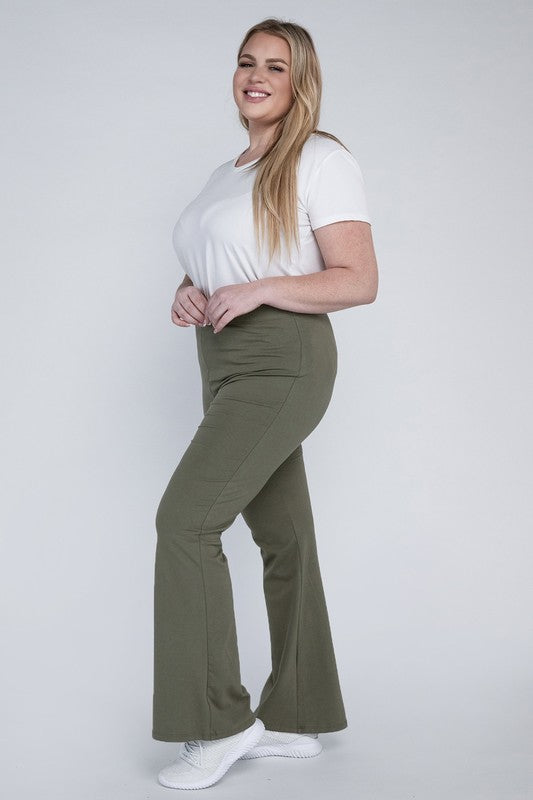 Plus Everyday Flare Bottoms **also in black, charcoal, eclipse, grey, and java