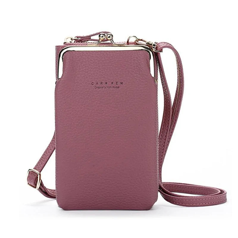 Geestock Women's PU Leather Phone Crossbody Bag **available in 7 colors