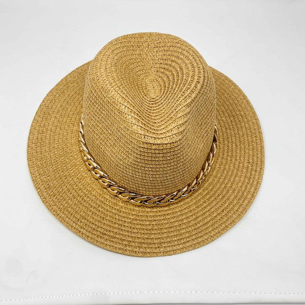 Ellison and Young Cuban Chain Summer Hat