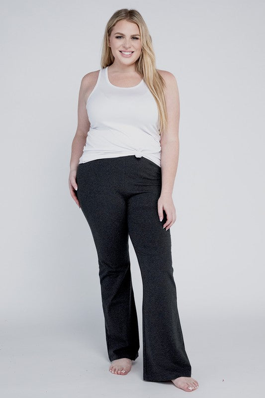 Plus Everyday Flare Bottoms **also in black, charcoal, eclipse, grey, and java