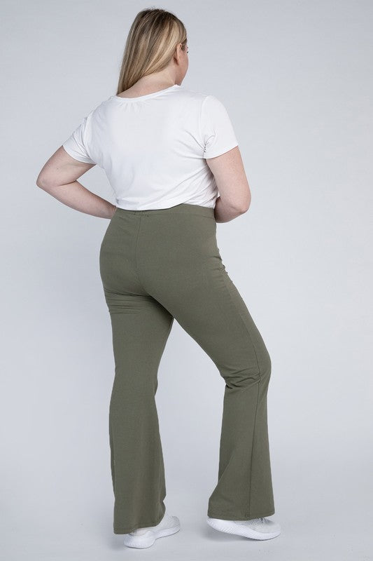 Plus Everyday Flare Bottoms **also in black, charcoal, eclipse, grey, and java