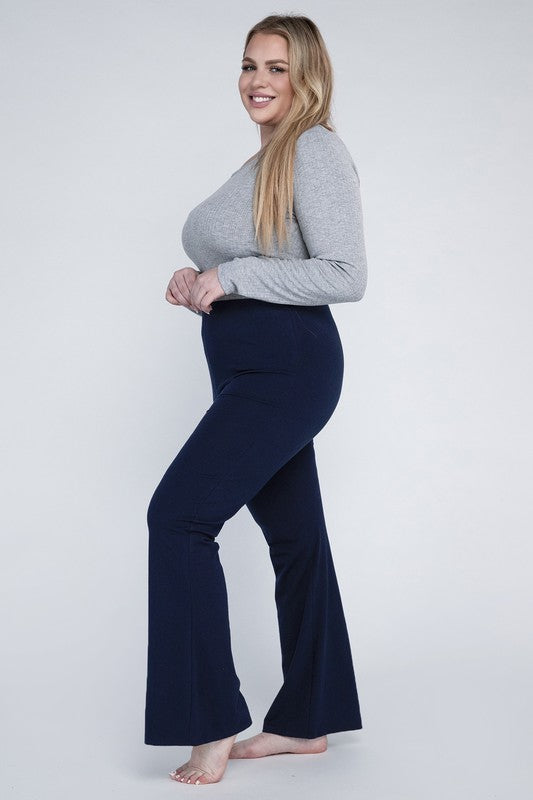 Plus Everyday Flare Bottoms **also in black, charcoal, eclipse, grey, and java