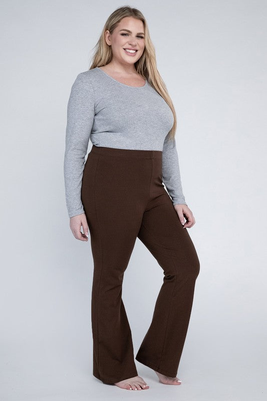 Plus Everyday Flare Bottoms **also in black, charcoal, eclipse, grey, and java