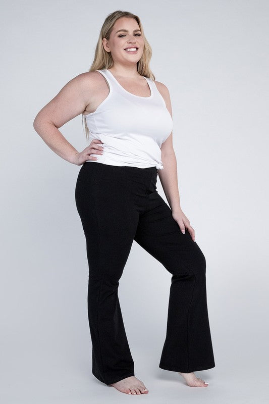 Plus Everyday Flare Bottoms **also in black, charcoal, eclipse, grey, and java