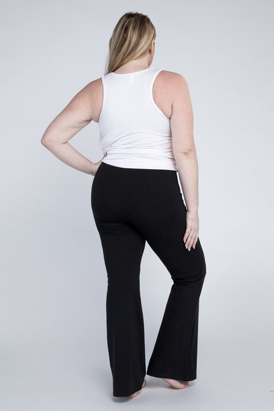 Plus Everyday Flare Bottoms **also in black, charcoal, eclipse, grey, and java