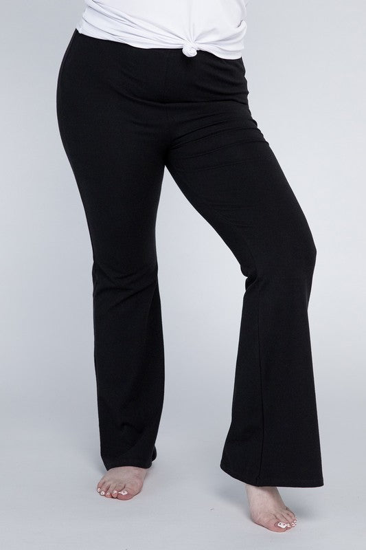 Plus Everyday Flare Bottoms **also in black, charcoal, eclipse, grey, and java