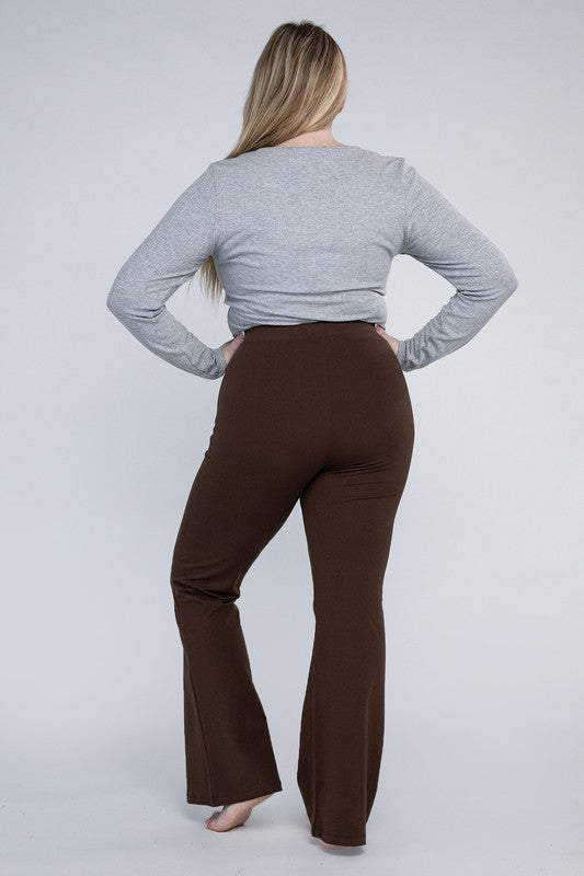 Plus Everyday Flare Bottoms **also in black, charcoal, eclipse, grey, and java