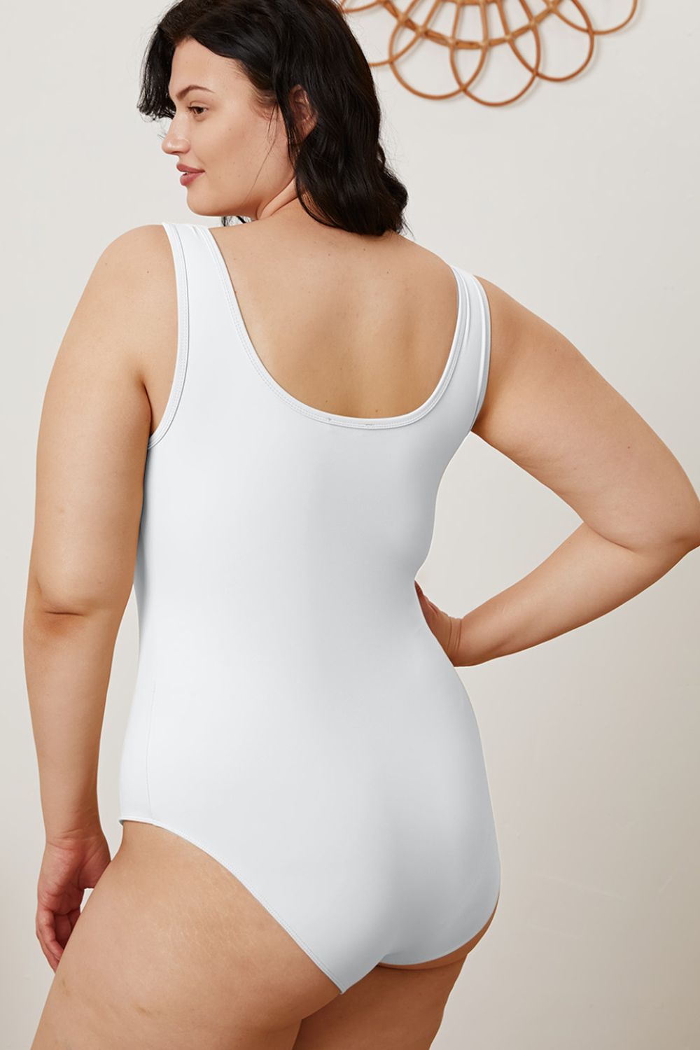 Basic Bae Full Size Square Neck Sleeveless Bodysuit **also in white, camel, beige, and green