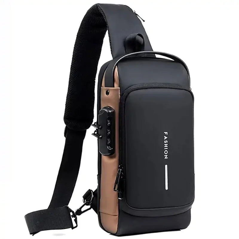 USB Anti-Theft Crossbody Bag