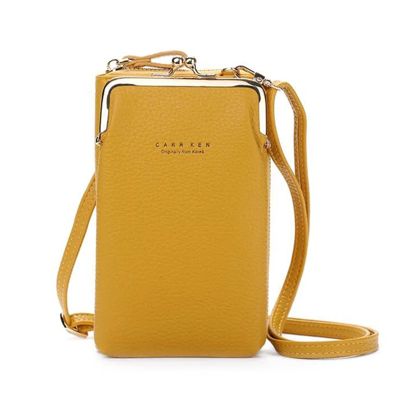 Geestock Women's PU Leather Phone Crossbody Bag **available in 7 colors