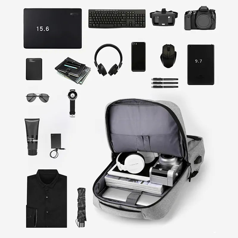 USB Charging Business Backpack