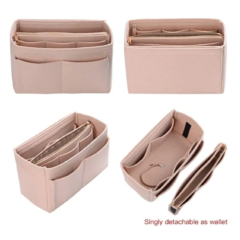 HHYUKIMI Brand Felt Handbag Organizer Inserts (Various Sizes)