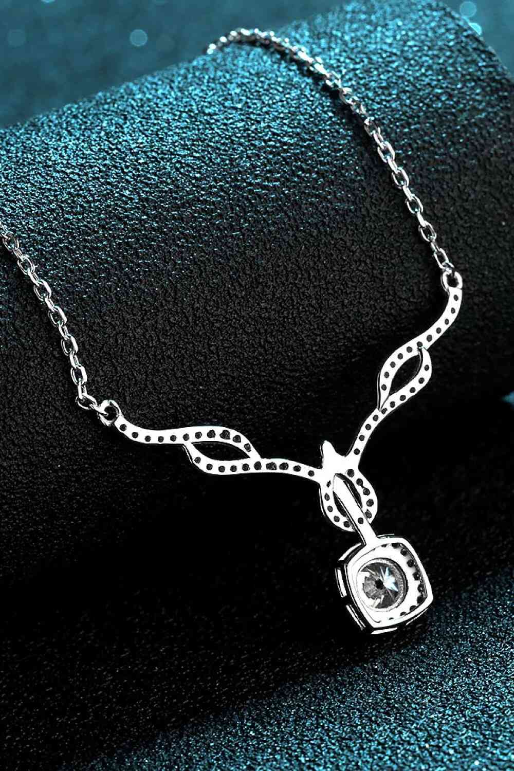 Lucy - Right On Trend Moissanite Pendant Necklace