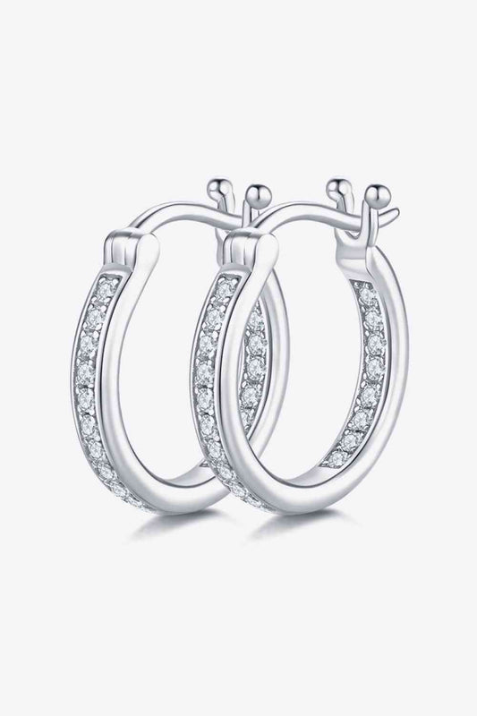 Grace Adored Moissanite 925 Sterling Silver Earrings