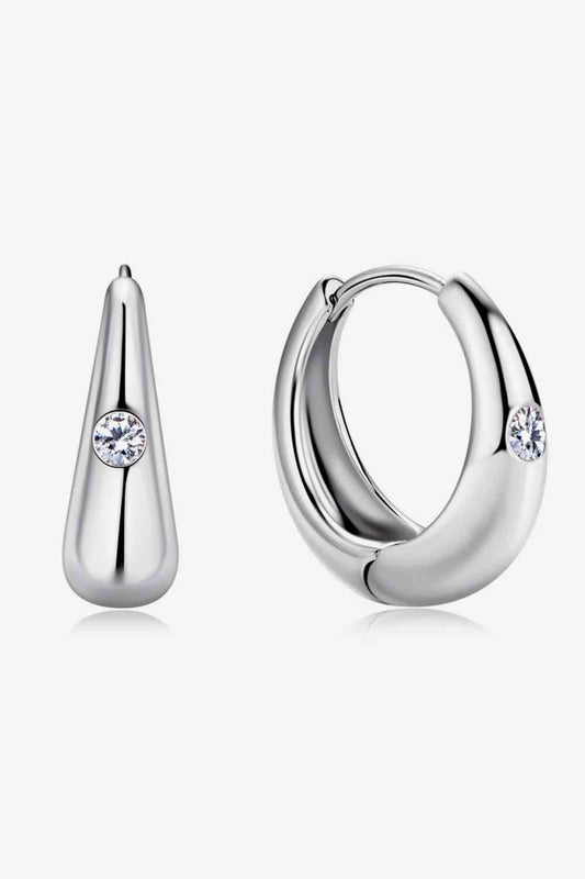 Ivy - Moissanite 925 Sterling Silver Earrings