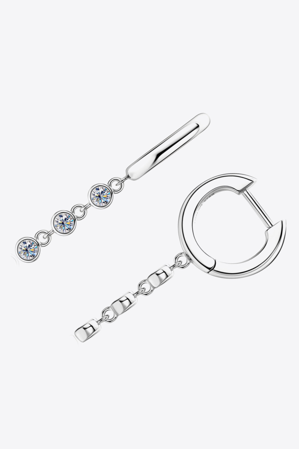 Carolyn - Moissanite Decor 925 Sterling Silver Earrings