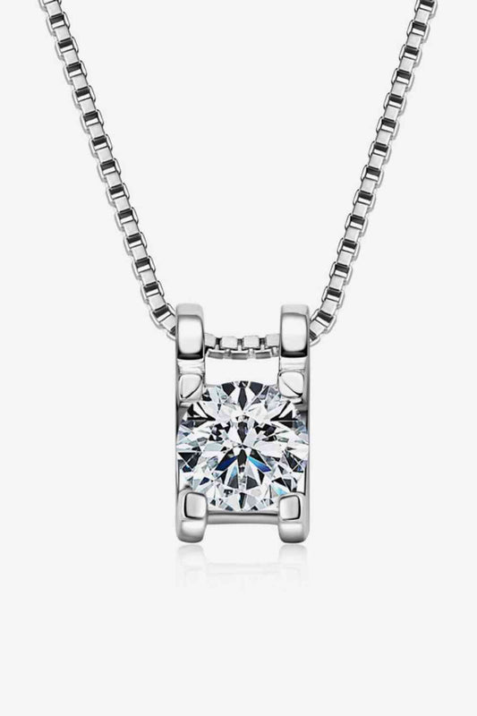 Rachel - Moissanite 925 Sterling Silver Necklace