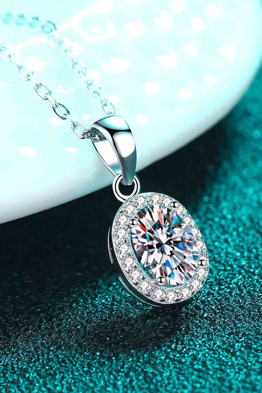 Melody - Be The One 1 Carat Moissanite Pendant Necklace